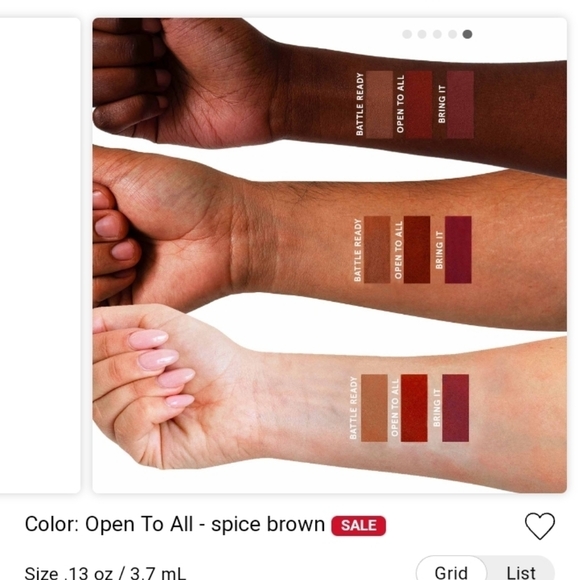 BRAND NEW IN BOX ONE SIZE BY PATRICK STARRR MATTE EYE POPPER IN "OPEN TO ALL" - Picture 5 of 6